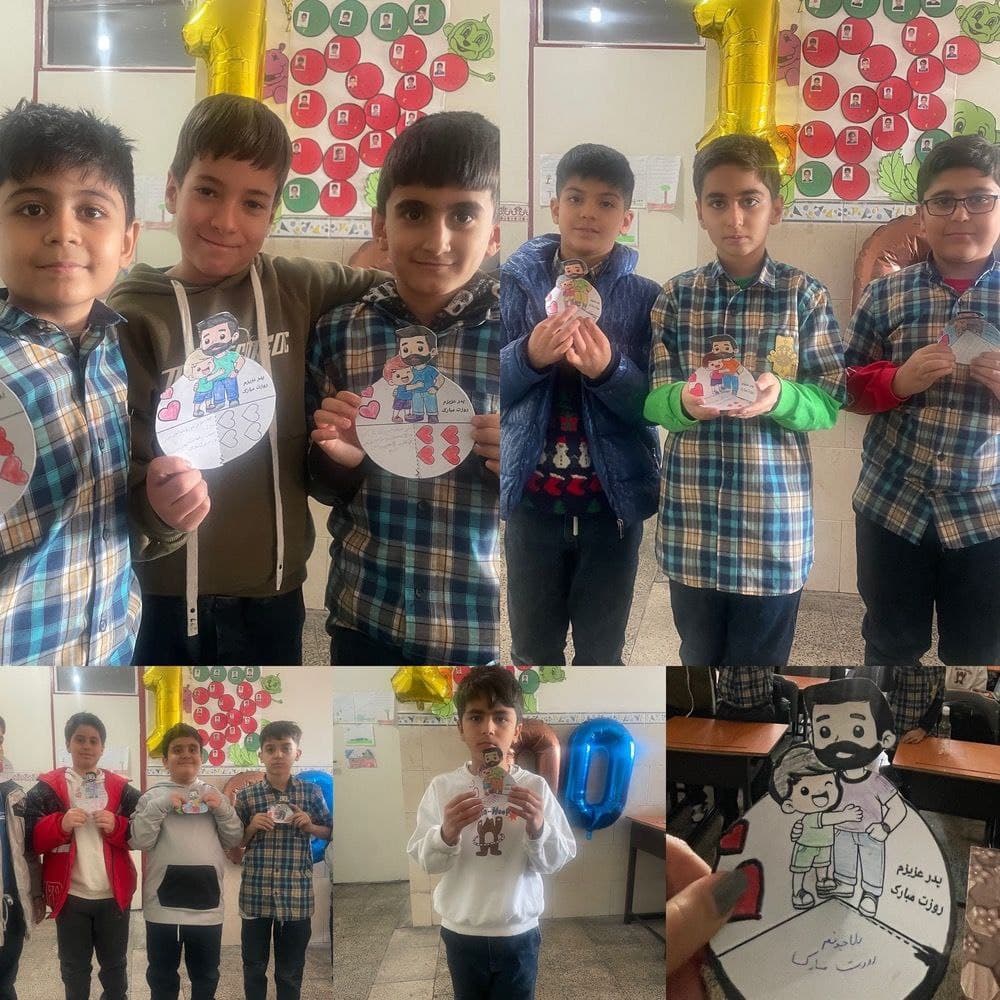 درست کردن کاردستی به مناسب روز پدر 